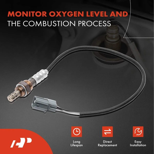 2-Pc Oxygen Sensor Upstream & Downstream 4-Pin A-Premium APOS0385