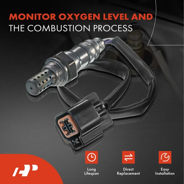 2-Pc Oxygen Sensor Upstream & Downstream 4-Pin A-Premium APOS0428
