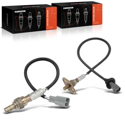 2 Pcs Upstream & Downstream O2 Oxygen Sensor
