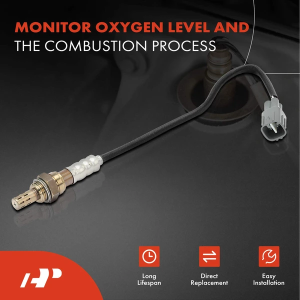 2-Pc Oxygen Sensor 4-Pin A-Premium APOS0849