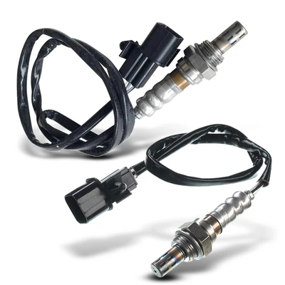 2 Pcs Downstream Front & Rear O2 Oxygen Sensor
