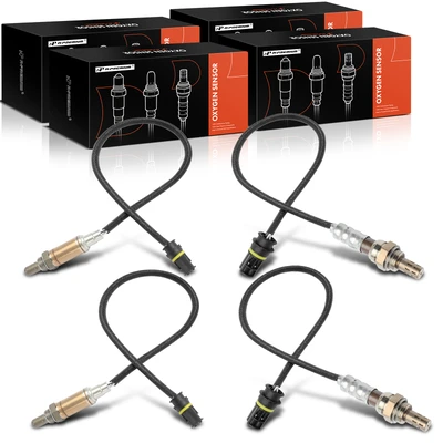4 Pcs Upstream & Downstream O2 Oxygen Sensor 