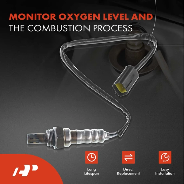 2-Pc Oxygen Sensor Upstream & Downstream 4-Pin A-Premium APOS0243