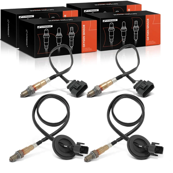 4-Pc Oxygen Sensor Upstream & Downstream 4-Pin A-Premium APOS0840