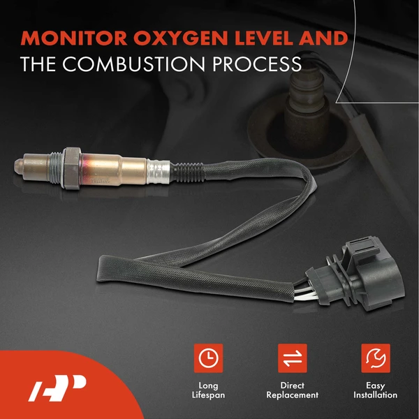 4-Pc Oxygen Sensor Upstream & Downstream 4-Pin A-Premium APOS0840