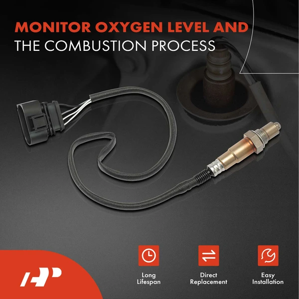 2-Pc Oxygen Sensor Upstream 4-Pin A-Premium APOS0397