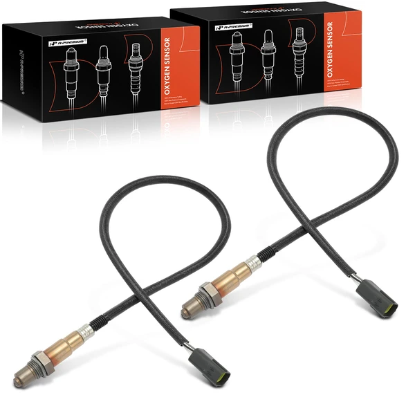 2002-2004 Kia Spectra 2-Pc Oxygen Sensor Upstream & Downstream 4-Pin A-Premium APOS0422
