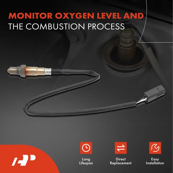 2-Pc Oxygen Sensor Upstream & Downstream 4-Pin A-Premium APOS0422