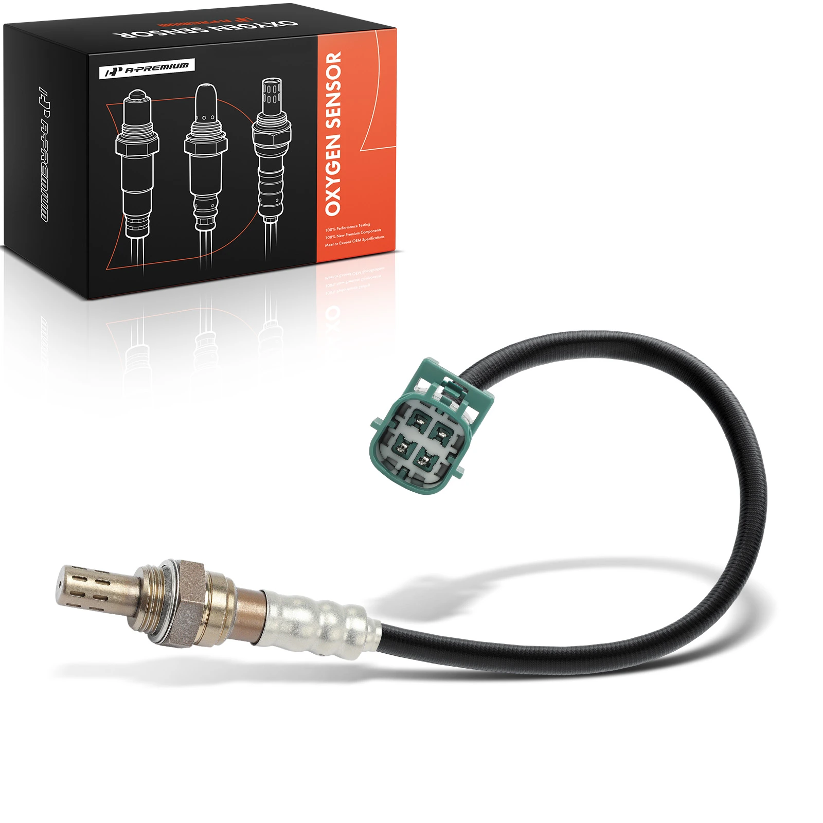 The A-premium O2 Oxygen Sensor | 1-Pc Direct-Fit | Heated | A-Premium OS061 Image 