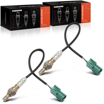 2 Pcs Downstream Front & Rear O2 Oxygen Sensor