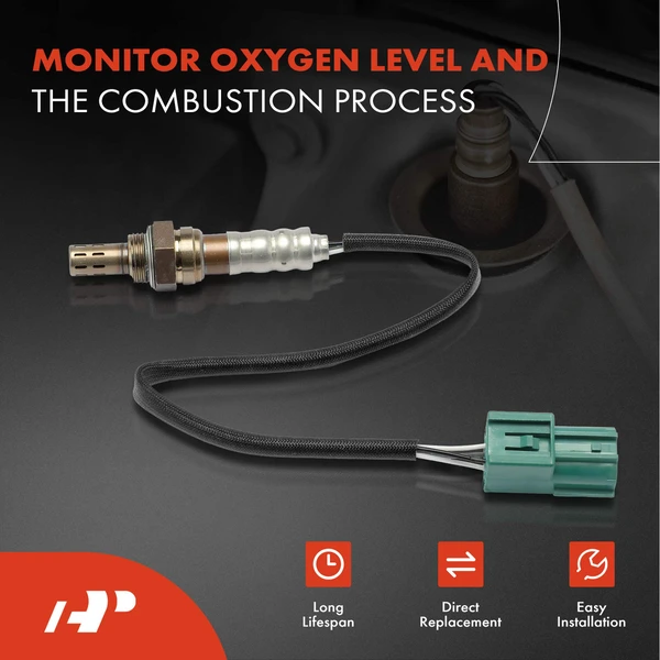 2-Pc Oxygen Sensor Downstream Front & Rear 4-Pin A-Premium APOS0249