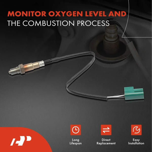 2-Pc Oxygen Sensor 4-Pin A-Premium APOS0865