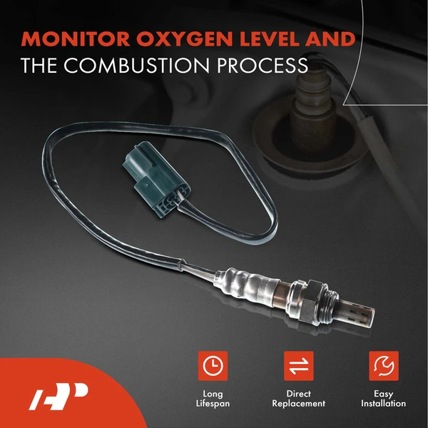 2-Pc Oxygen Sensor Upstream Driver & Passenger 4-Pin A-Premium OS016