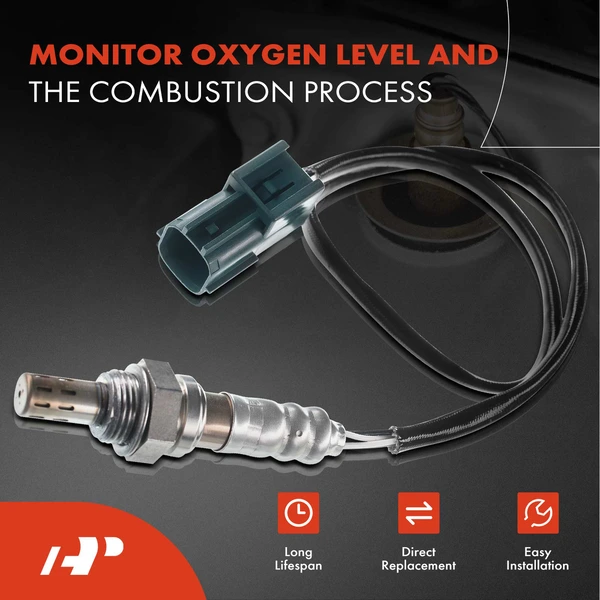 2-Pc Oxygen Sensor Upstream Driver & Passenger 4-Pin A-Premium OS197
