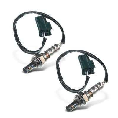 2 Pcs Upstream Front & Rear O2 Oxygen Sensor