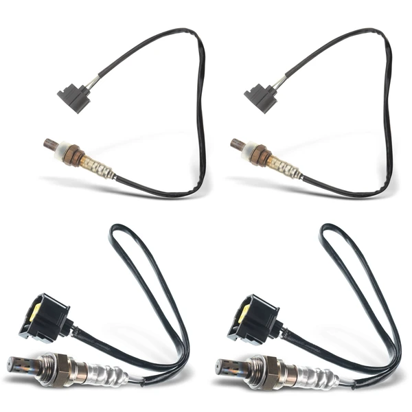 4-Pc Oxygen Sensor Upstream & Downstream 4-Pin A-Premium APOS1975