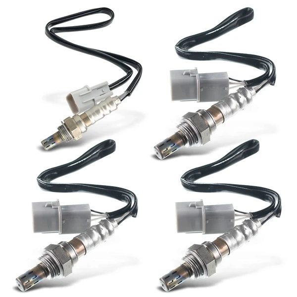 2003-2008 Hyundai Tiburon 4-Pc Oxygen Sensor Upstream & Downstream 4-Pin A-Premium APOS1977