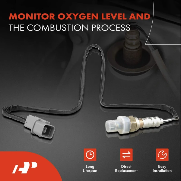 2-Pc Oxygen Sensor Downstream Front & Rear 4-Pin A-Premium APOS0225