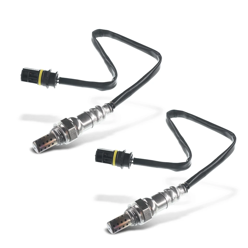 2 Pcs Downstream Left & Right O2 Oxygen Sensor for E70 X5 2007-2013 X6 2010-2014