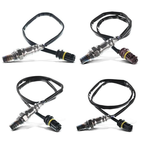 4-Pc Oxygen Sensor Upstream & Downstream 4-Pin A-Premium APOS0170