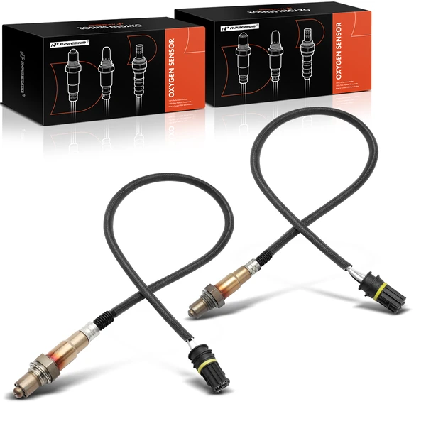 2006-2007 BMW 530xi 2-Pc Oxygen Sensor Downstream 4-Pin A-Premium APOS0193