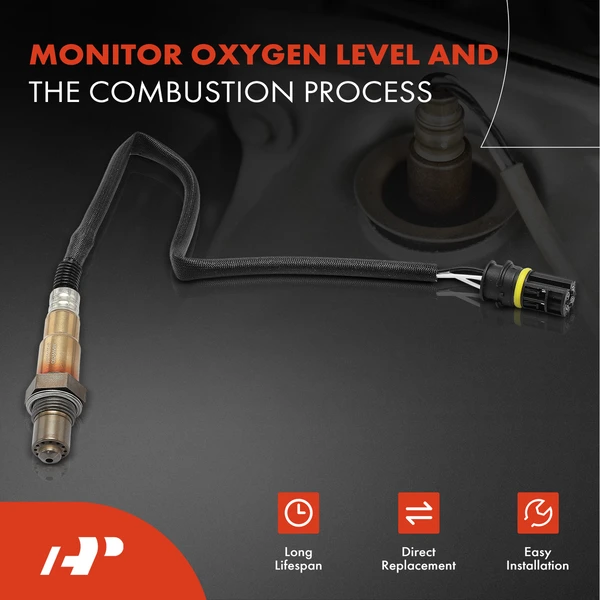 2-Pc Oxygen Sensor Downstream 4-Pin A-Premium APOS0193