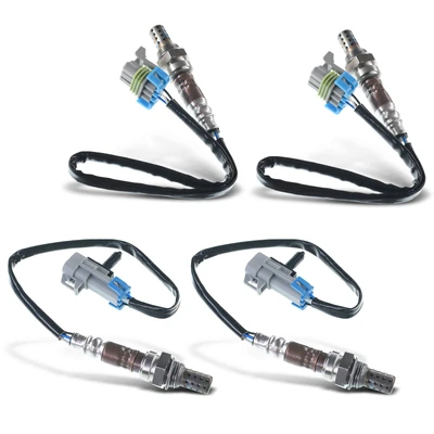 4 Pcs Upstream & Downstream O2 Oxygen Sensor