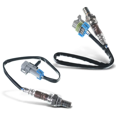 2 Pcs Upstream & Downstream O2 Oxygen Sensor