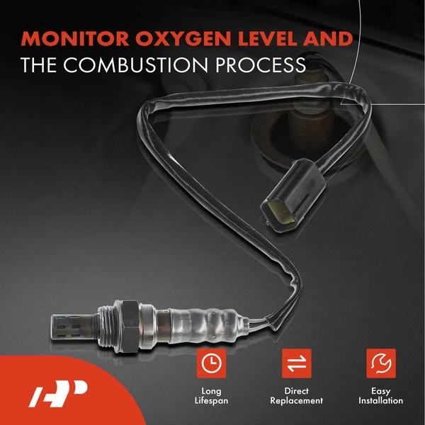 2-Pc Oxygen Sensor Upstream Front & Rear 4-Pin A-Premium APOS0177
