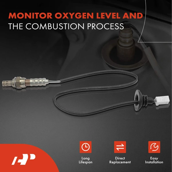 2-Pc Oxygen Sensor Upstream & Downstream 4-Pin A-Premium APOS0166