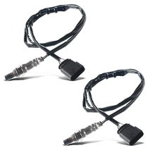 2 Pcs Downstream Left & Right O2 Oxygen Sensor for Audi Allroad Quattro Bentley