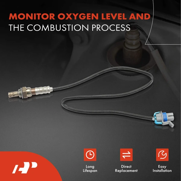 2-Pc Oxygen Sensor 4-Pin A-Premium APOS0690