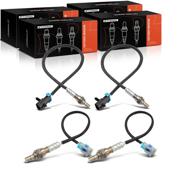 2005-2007 Chevrolet Corvette 4-Pc Oxygen Sensor Upstream & Downstream 4-Pin A-Premium APOS0879