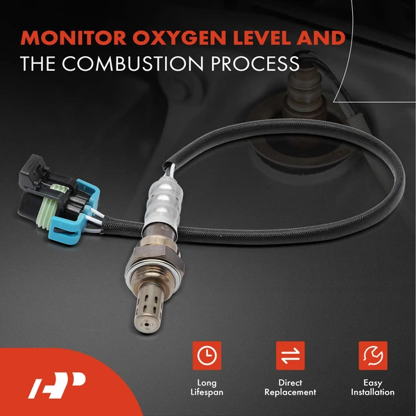 2-Pc Oxygen Sensor 4-Pin A-Premium APOS0876