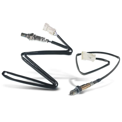 2 Pcs Downstream Front & Rear O2 Oxygen Sensor