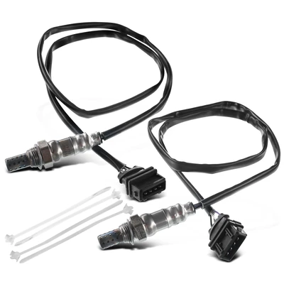 2 Pcs Upstream & Downstream O2 Oxygen Sensor