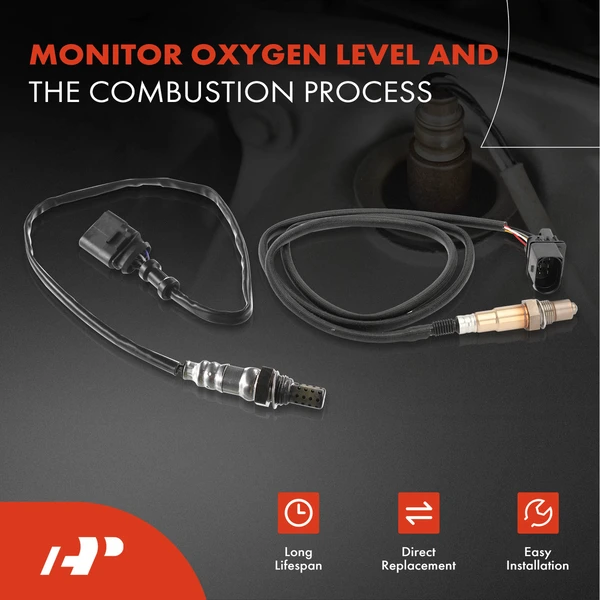2-Pc Oxygen Sensor Upstream & Downstream A-Premium APOS1812