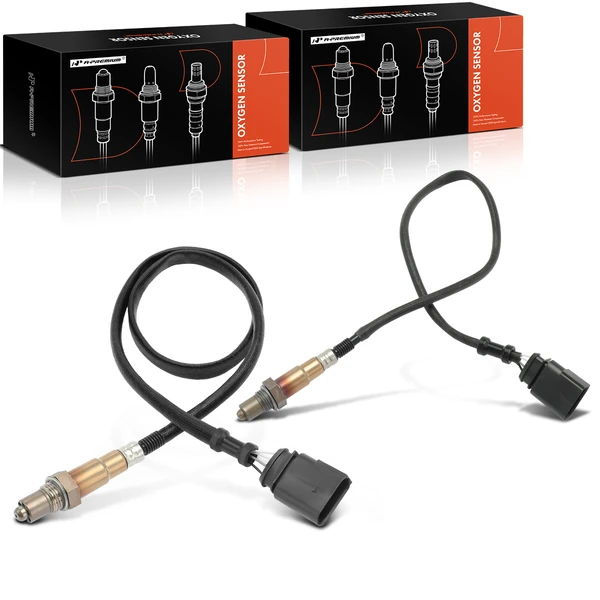 2-Pc Oxygen Sensor Downstream Driver & Passenger 4-Pin A-Premium APOS0401
