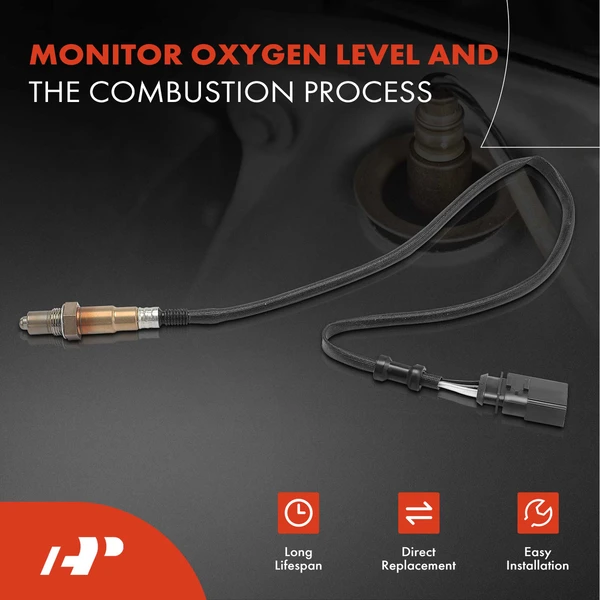 2-Pc Oxygen Sensor 4-Pin A-Premium APOS0409
