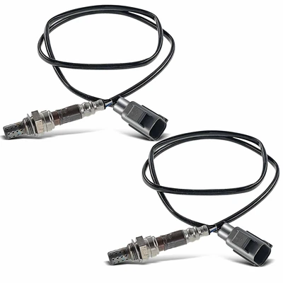 2pc Oxygen Sensor Downstream Driver & Passenger 4-Pin A-Premium APOS1165