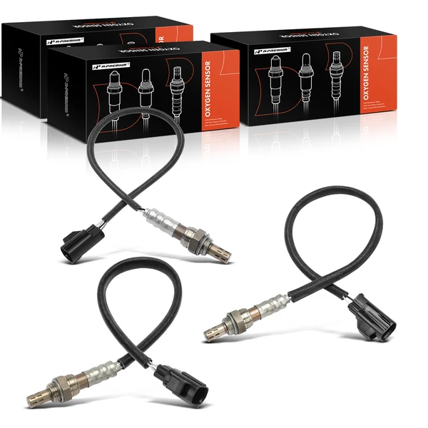 2003-2007 Ford Focus 3-Pc Oxygen Sensor Center & Downstream & Upstream 4-Pin A-Premium APOS0884