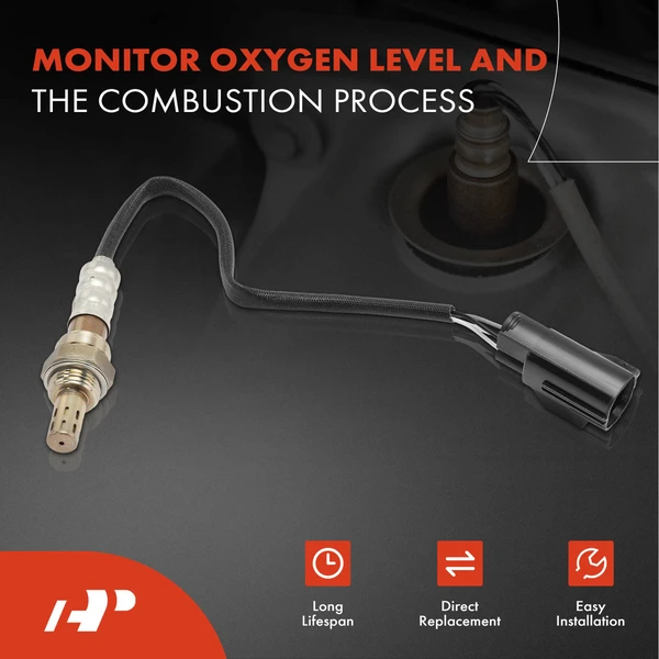 3-Pc Oxygen Sensor Center & Downstream & Upstream 4-Pin A-Premium APOS0884
