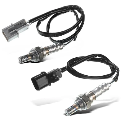 2 Pcs Downstream Front & Rear O2 Oxygen Sensor