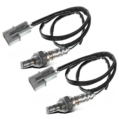 2 Pcs Downstream Front & Rear O2 Oxygen Sensor