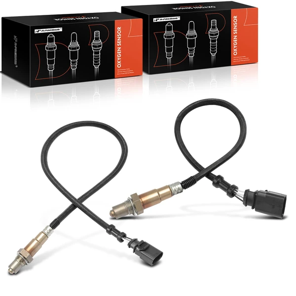 2-Pc Oxygen Sensor Downstream & Center 4-Pin A-Premium APOS1176