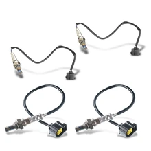 2007-2009 Jeep Wrangler 4pc Oxygen Sensor Upstream & Downstream 4-Pin A-Premium OS103