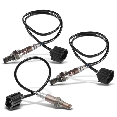 3 Pcs Upstream & Downstream & Center O2 Oxygen Sensor