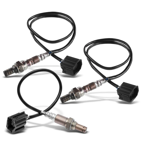 2004-2009 Mazda 3 3-Pc Oxygen Sensor Upstream & Center & Downstream 4-Pin A-Premium APOS1814