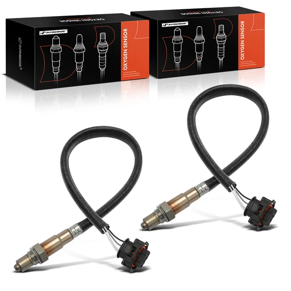 2010-2011 Cadillac SRX 2-Pc Oxygen Sensor 4-Pin A-Premium APOS0692