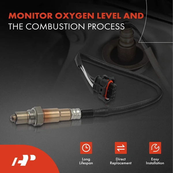 2-Pc Oxygen Sensor 4-Pin A-Premium APOS0692